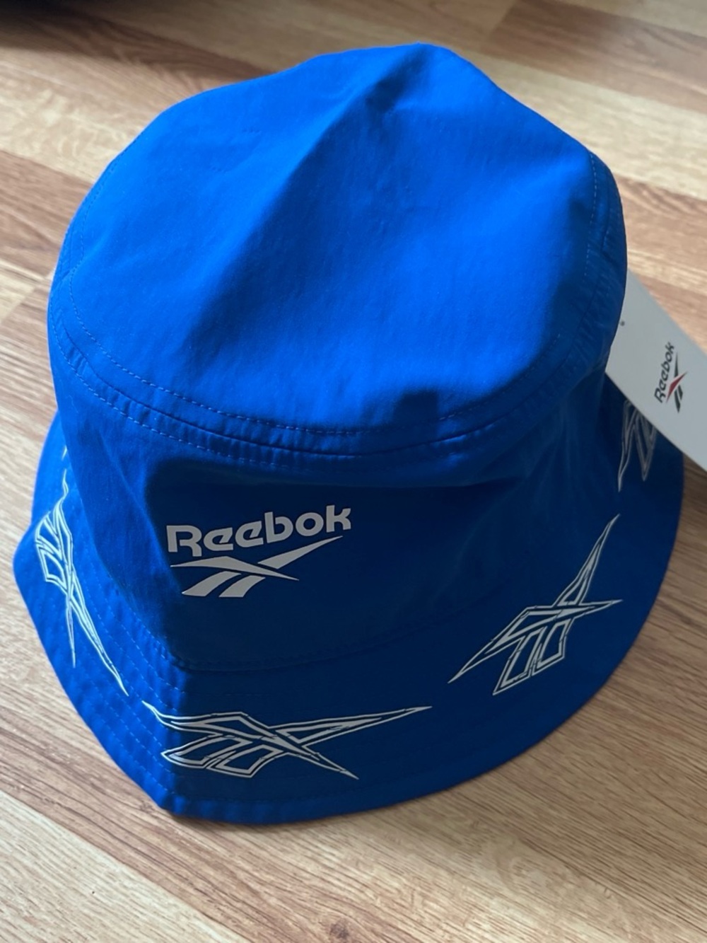 Reebok Blue Logo Bucket Hat